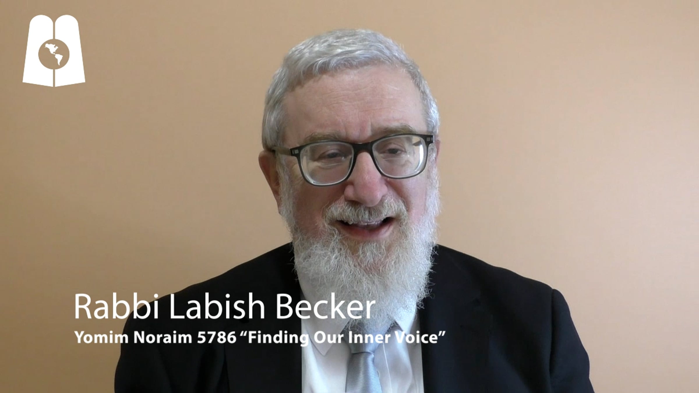 Rabbi Labish Becker - Yomim Noraim 5786 -Finding Our Inner Voice ...
