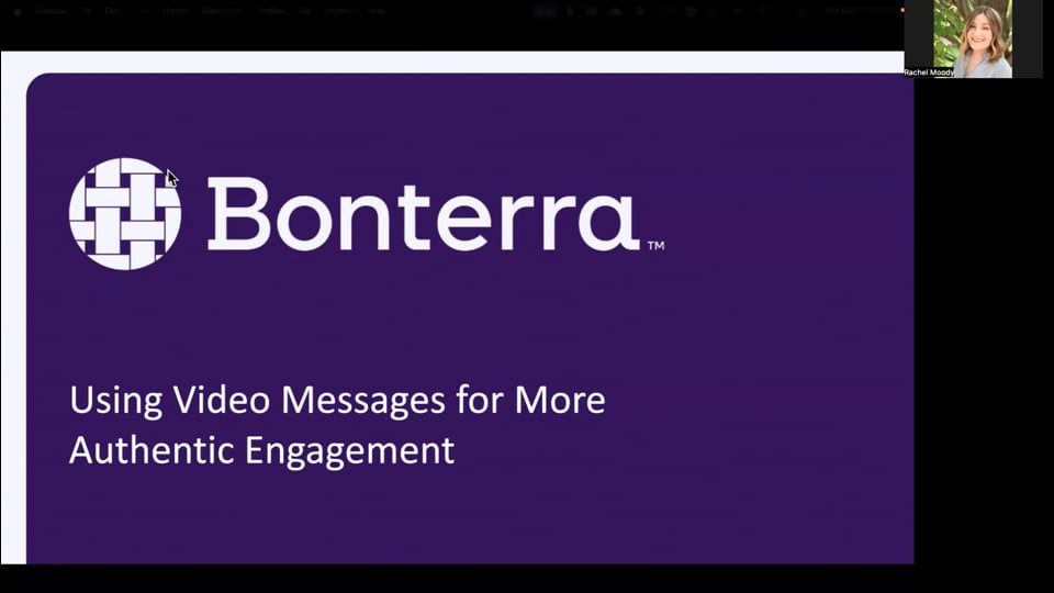 Using Video Messages for More Authentic Engagement