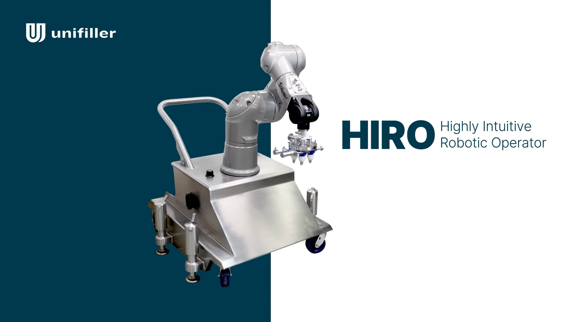 ロボット HIRO HIRO Robotic Cake Decorator from Unifiller | Unifiller