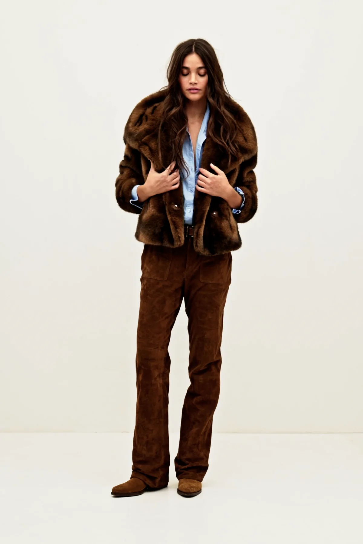 Faux Fur Coat Foxy Brown // ba&sh US