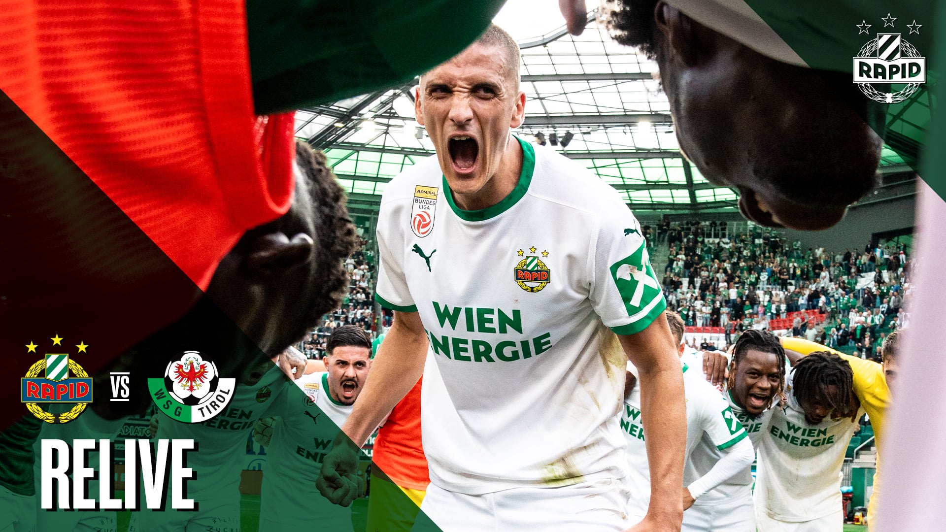 Relive: SK Rapid – WSG Tirol | 14.09.2025