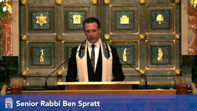 Words shared by Rabbi Spratt • Erev Shabbat 09/12/25