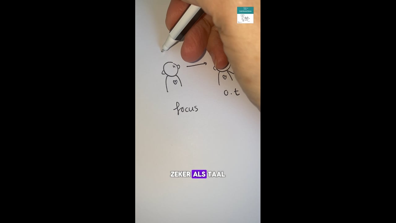 5. Ondersteunend tekenen draagt bij aan directe focus