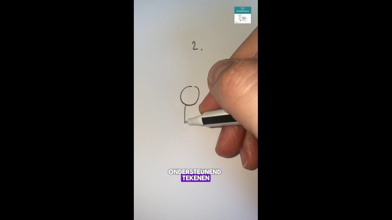 2. Visuele houvast met ondersteunend tekenen