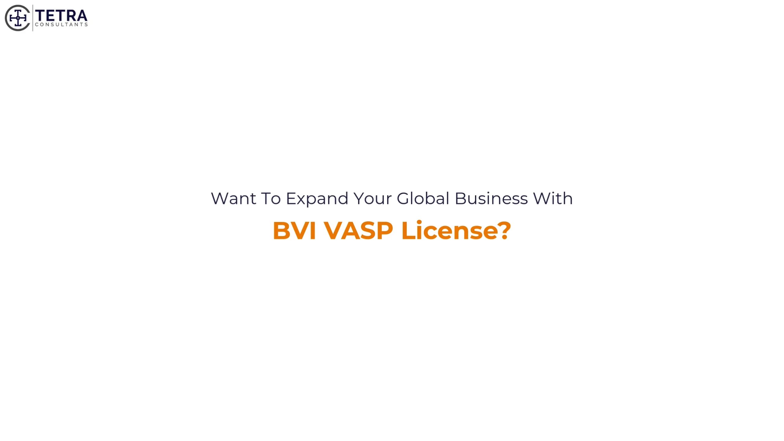BVI VASP License