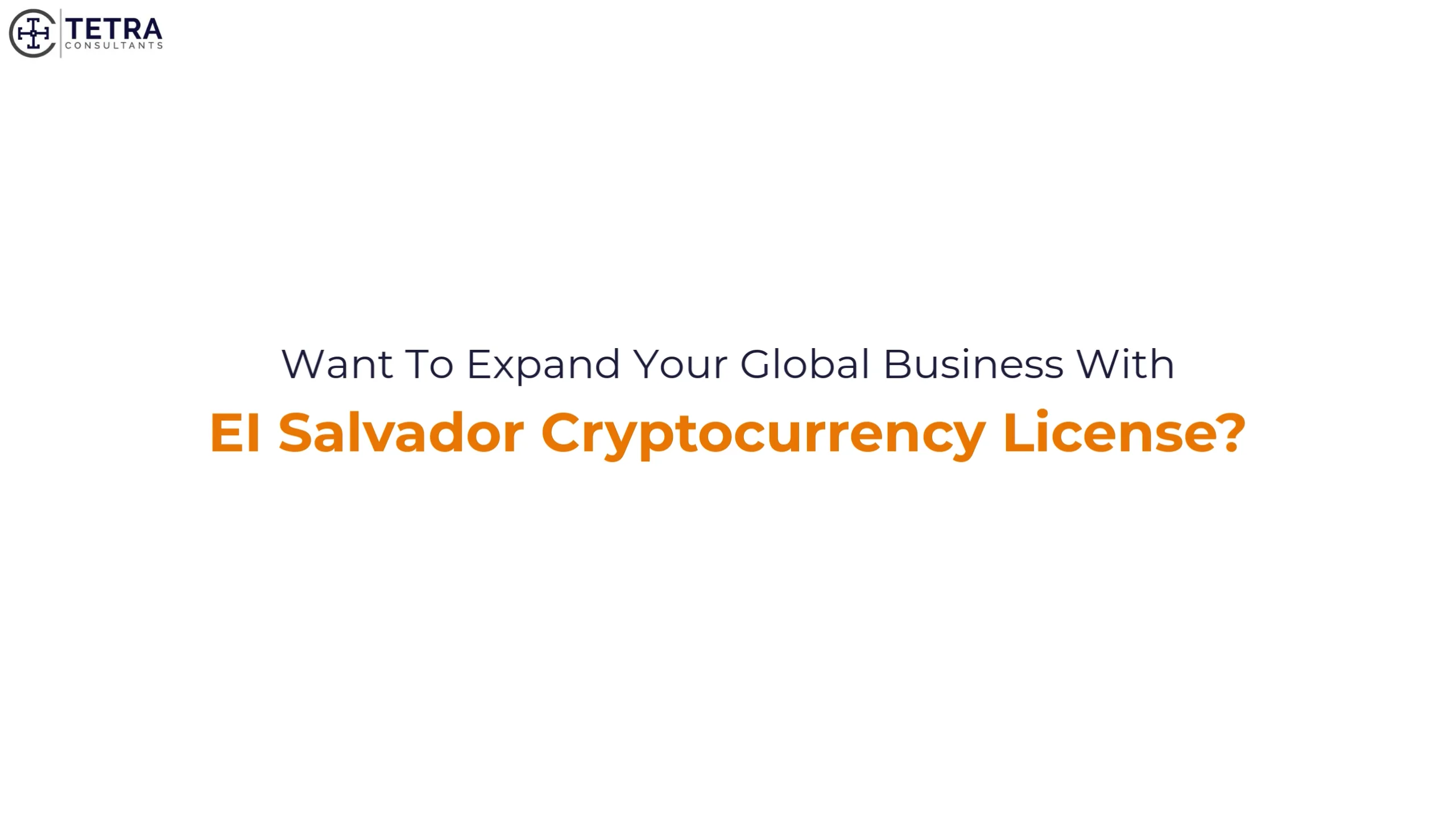 EI Salvador Cryptocurrency License