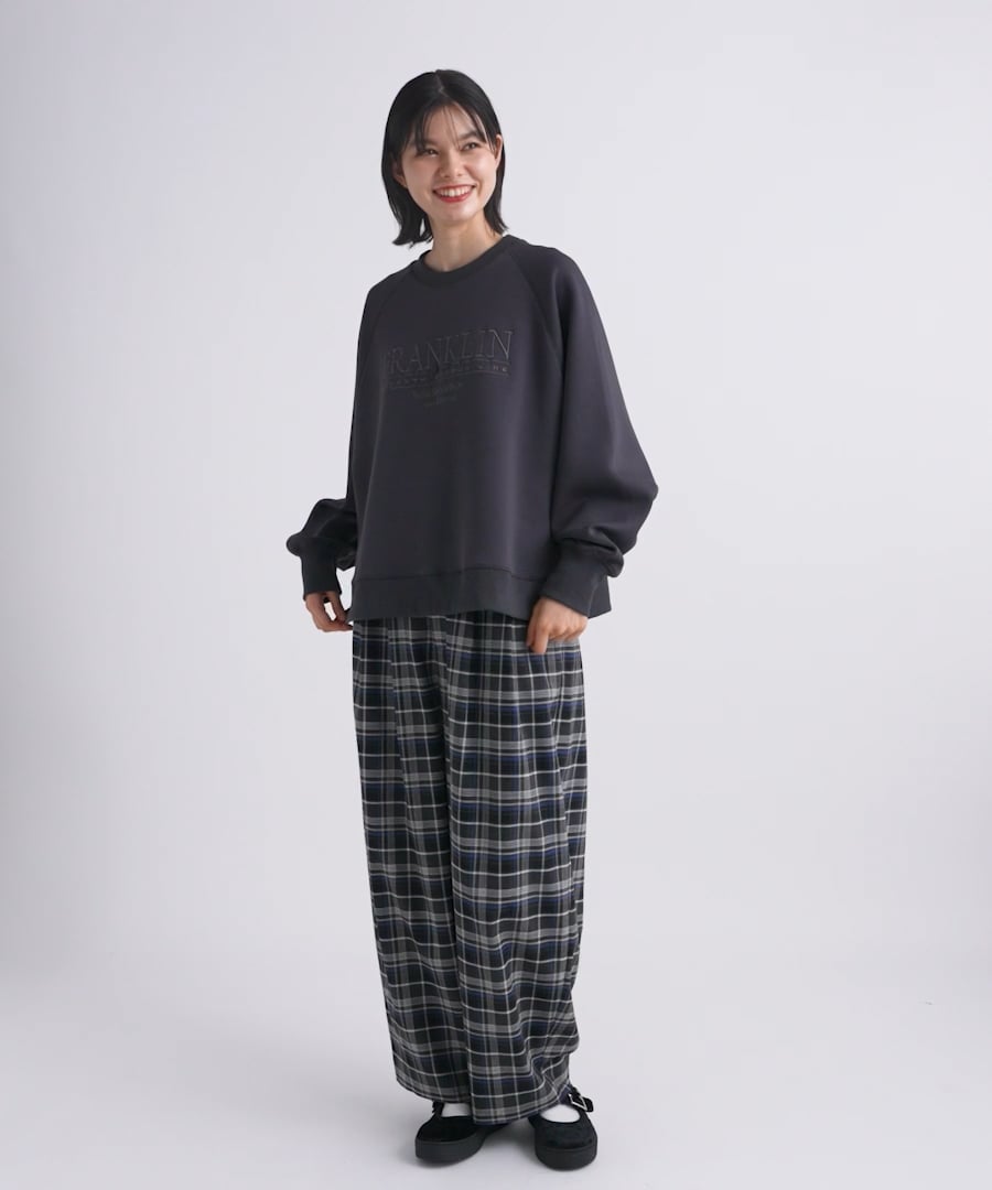 未使用^_^BY★ボタニカルプルオーバー ライトダンボール刺繍プルオーバー | [公式]ニコアンド（niko