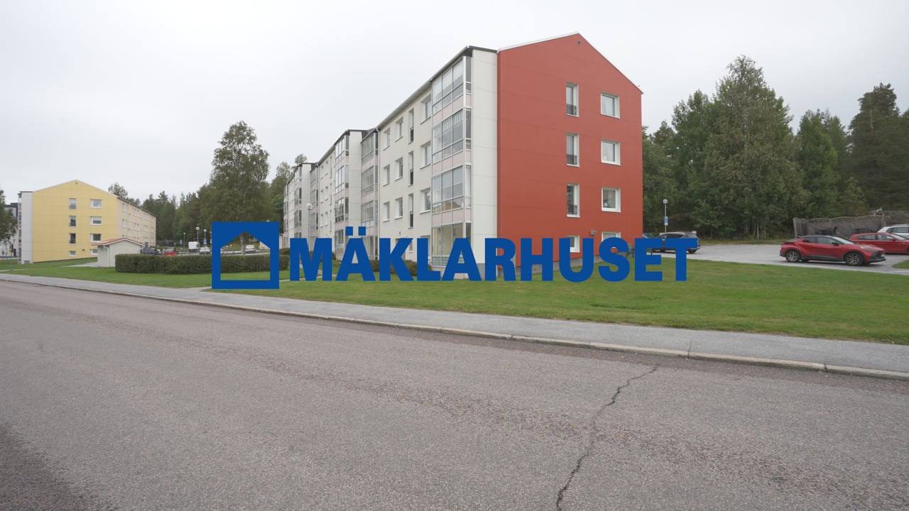 4 rum Lägenhet på Vintergatan 9C Centralt Örnsköldsviks kommun - video