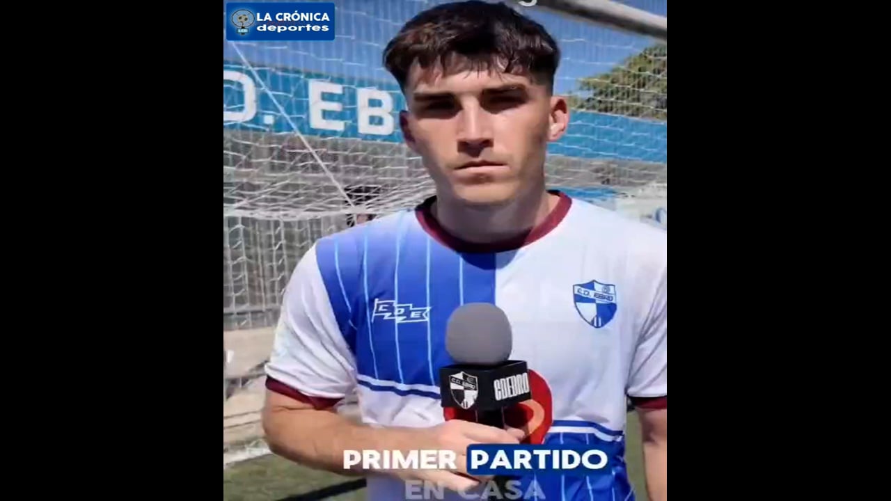 MUÑOZ (Jugador Ebro) CD Ebro 0-0 SD Amorebieta / Jor. 2 - Segunda Rfef / Gr 2 / Fuente: Instagram CD Ebro