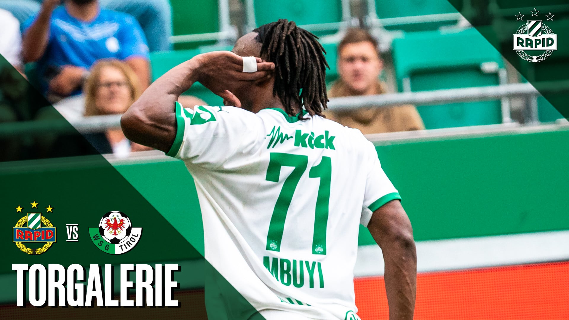Torgalerie: M’Buyi mit dem 2:0 gegen WSG Tirol