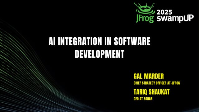 AI Integration in Software Development | swampUP 2025