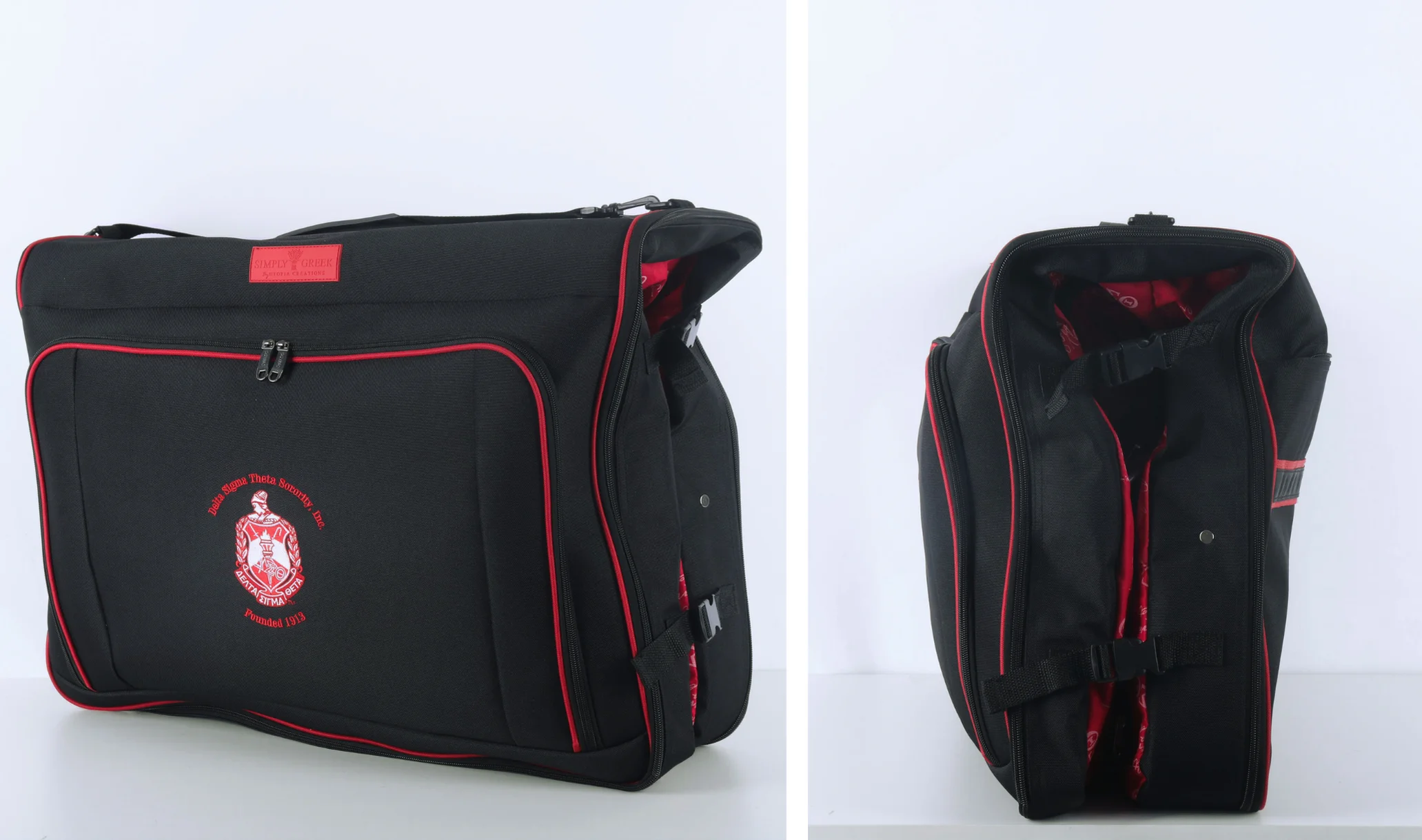 Simply Greek Garment Bag Overview