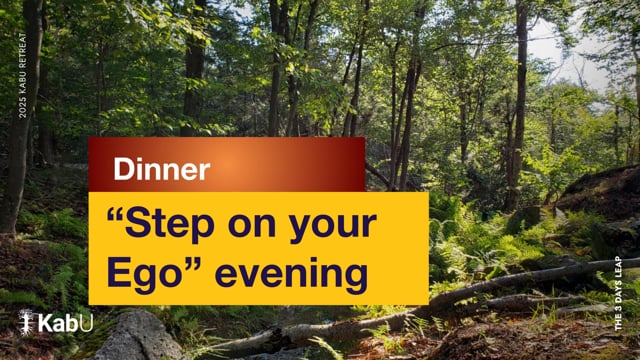 Sep 6, 2025 – Step on your Ego – Evening