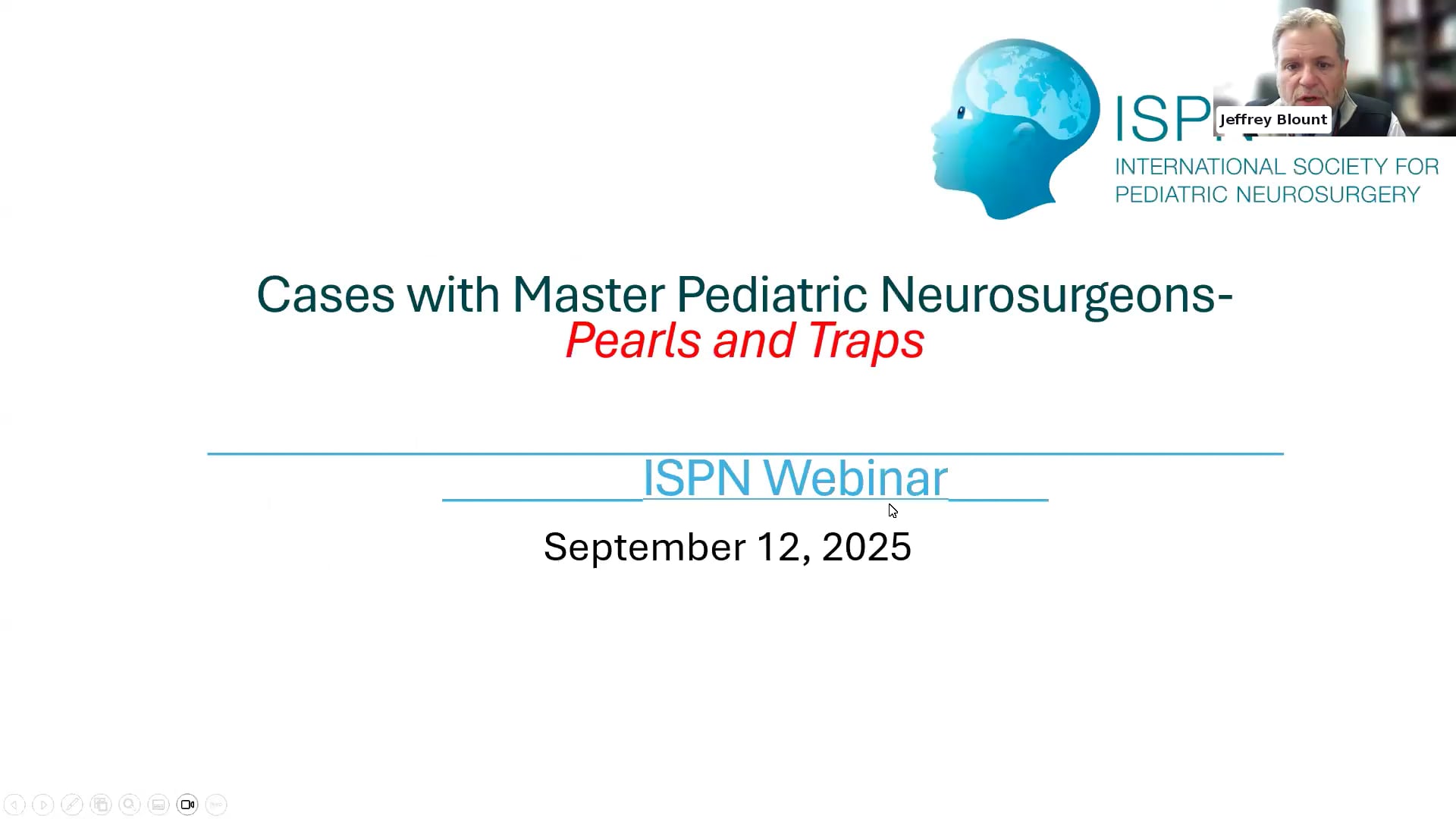 ISPN Pediatric Neurosurgery case conference: Pearls and Traps