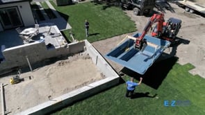 Fiberglass Plunge Pool Complete Installation