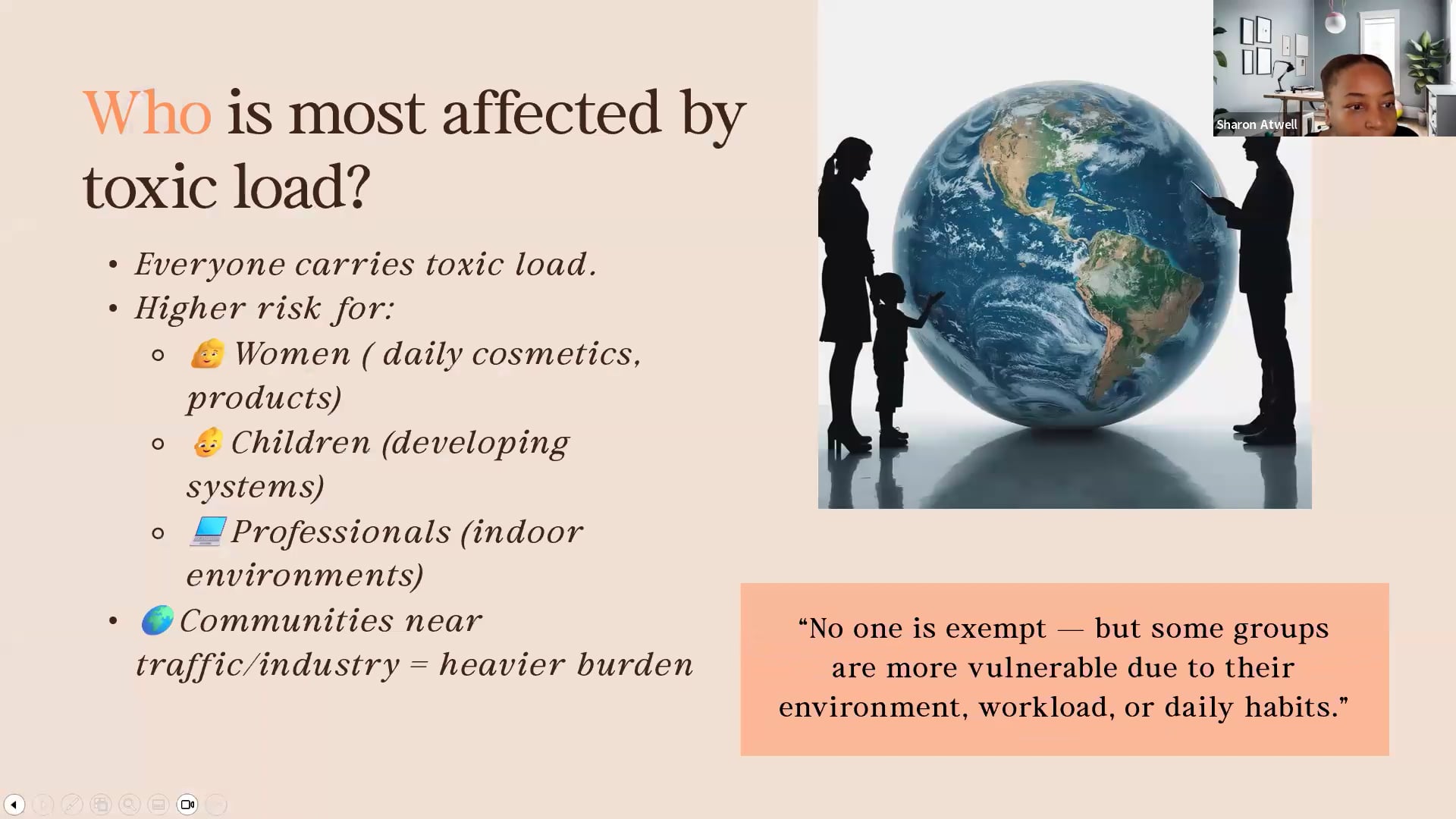 Class 7: Reducing Toxic Load