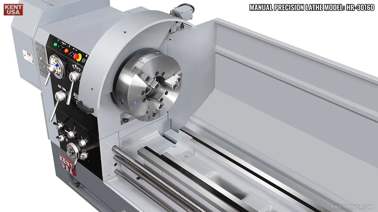 Buy HR-30 Series Manual Precision Lathes - Kent Industrial USA