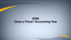 Close an Accounting Year