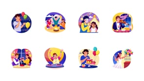 Animated Celebrate Illustrations Art, a Decorative Illustration by Brickclay (Thumbnail 5 of 5)