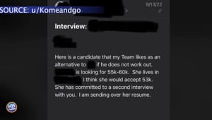 Company Tries Lowballing Interviewee