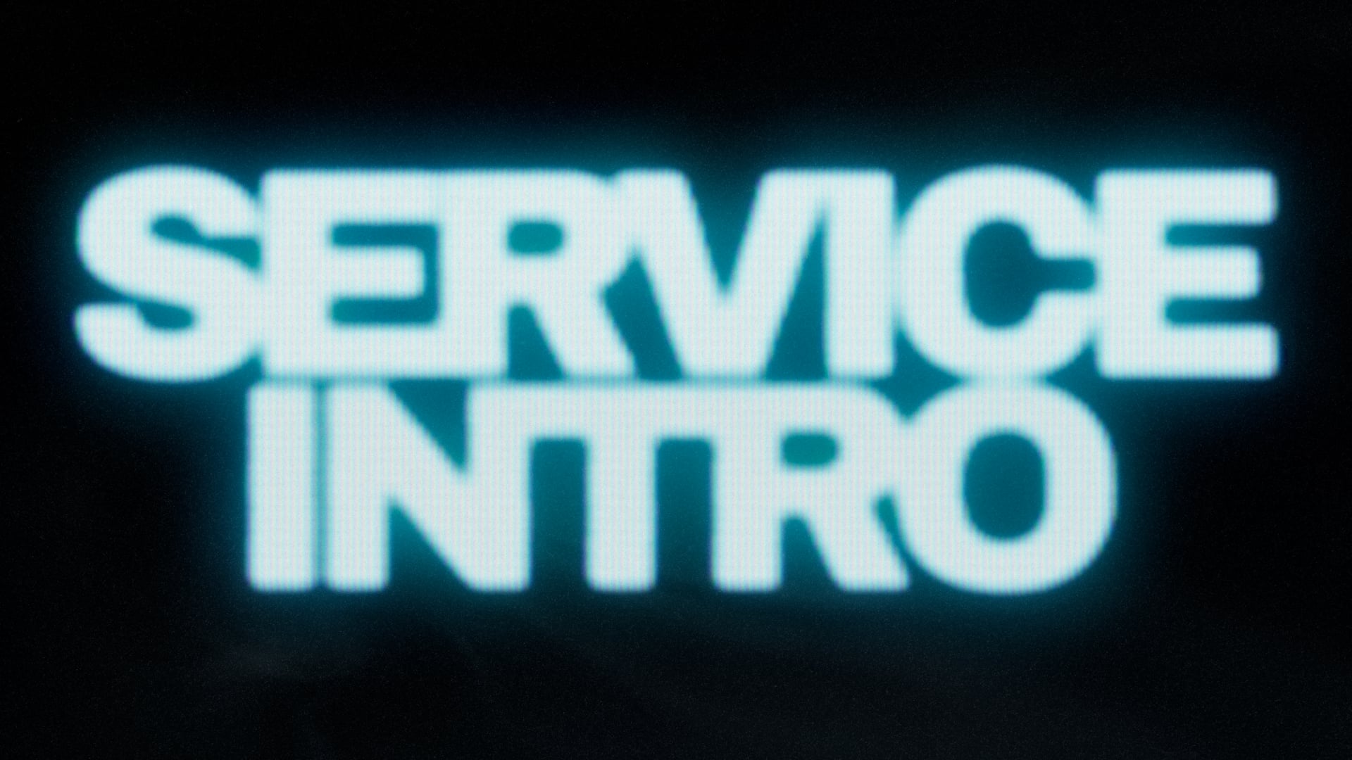 Service Intro