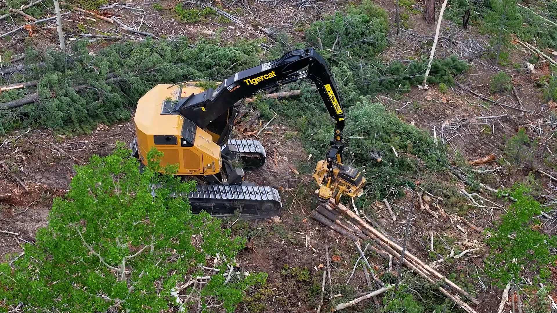 LH822E Track Harvester | Tree Processor | Forest Harvester | Tigercat
