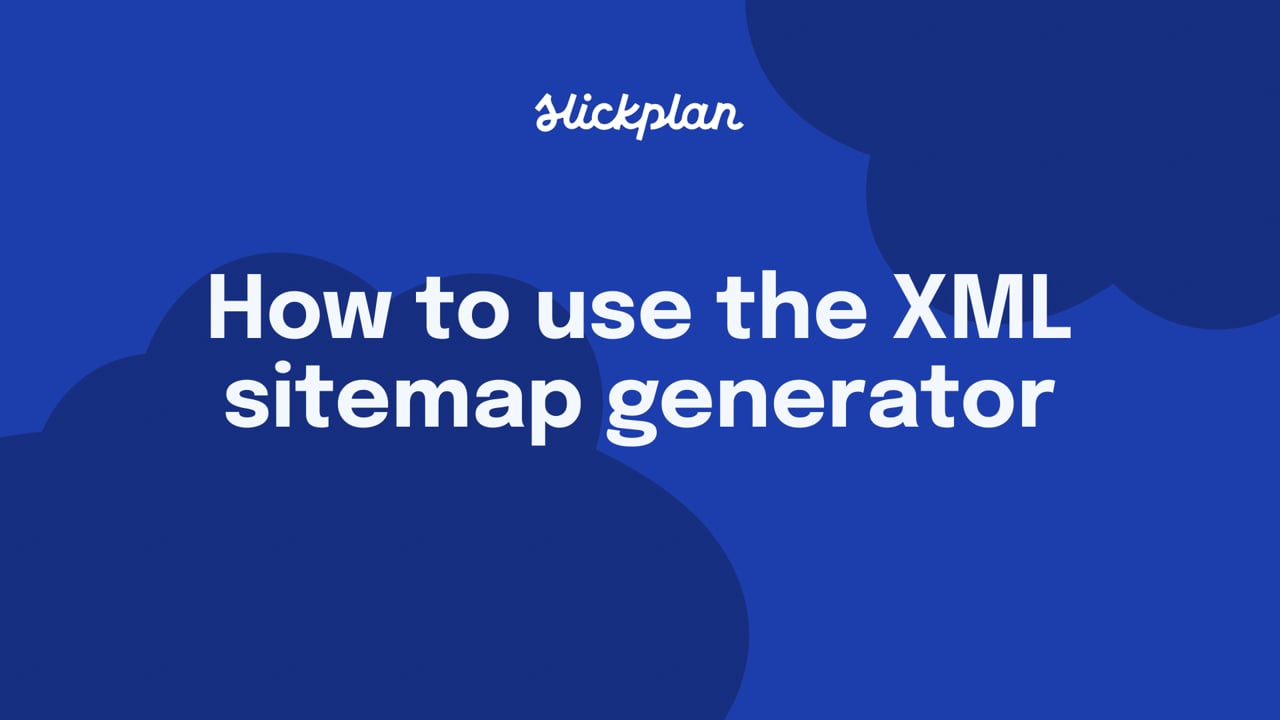 How to use the XML Sitemap Generator