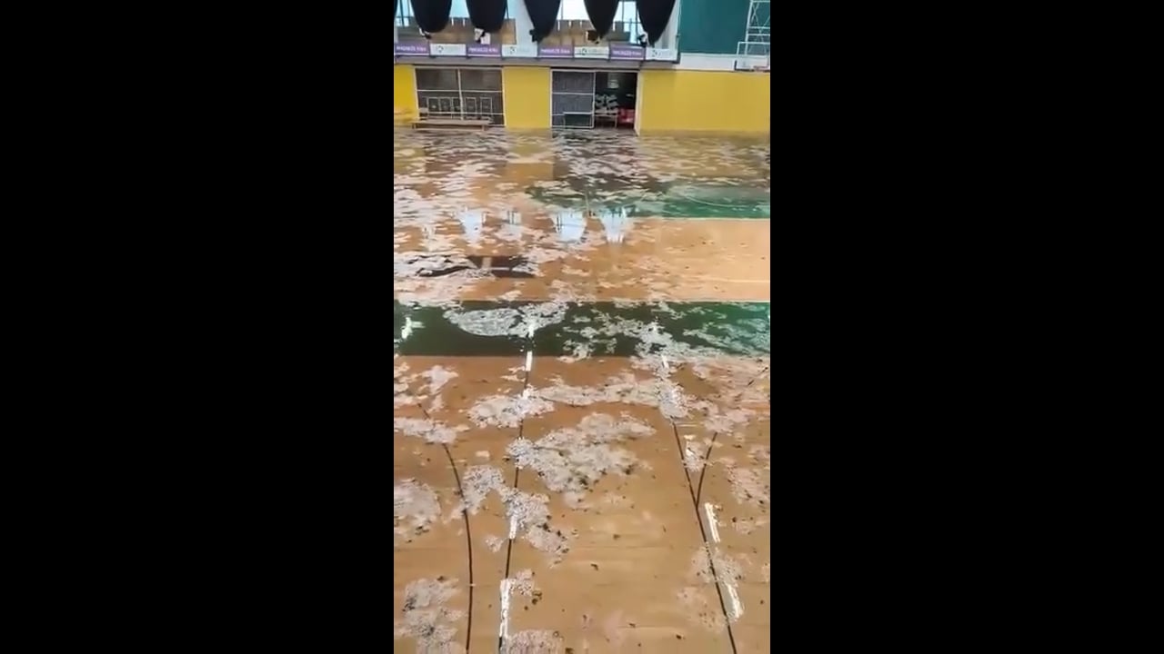Dvorana Leona Štuklja pod vodo. Kaj to pomeni za košarkarje Krke?
