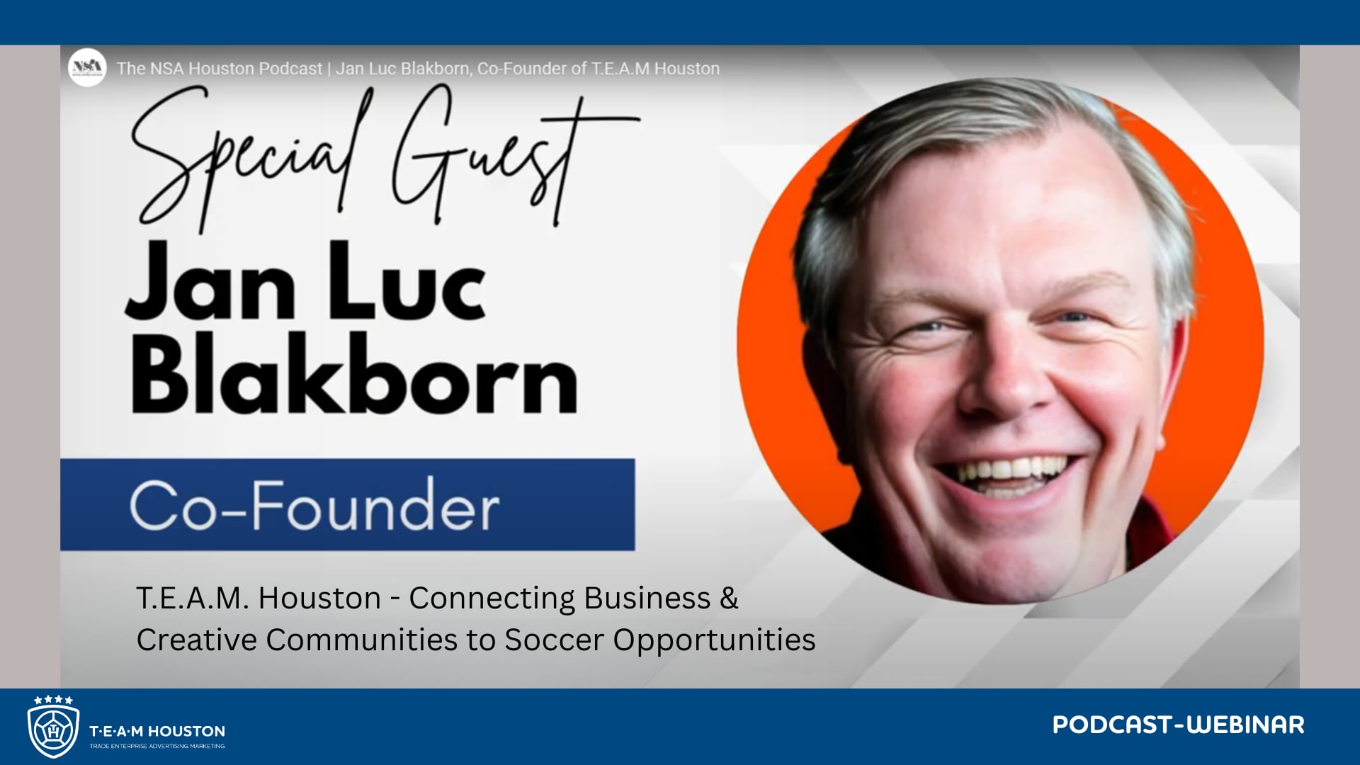 NSA Houston Podcast - Aug 28 2025