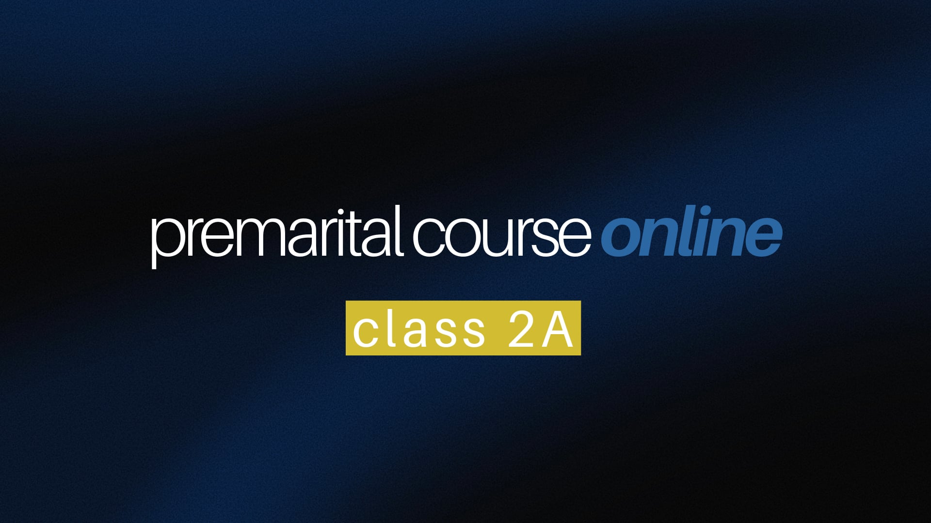 CLASS 2A