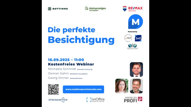 Die perfekte Besichtigung