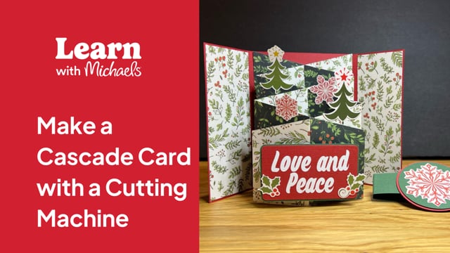 Recorded Live: Make a Cascade Card with a Cutting Machine Expert-Led ...