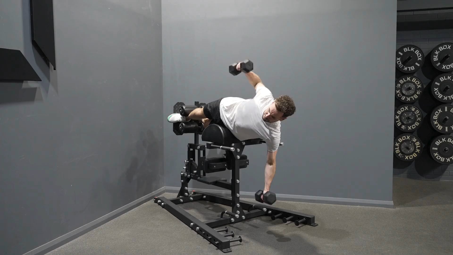 GHD Lateral Trunk Flexion - 2 DB