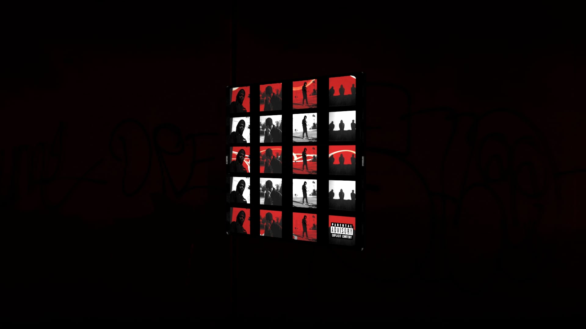 3D Album Cover Artwork