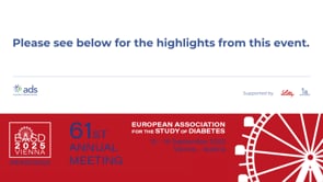 Highlights from European Association for the Study of Diabetes (EASD) Annual Meeting 2025
