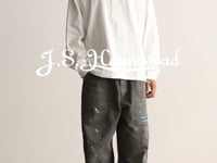 J.S.Homestead / コット ネップ ヘンリーネックロンT（Tシャツ