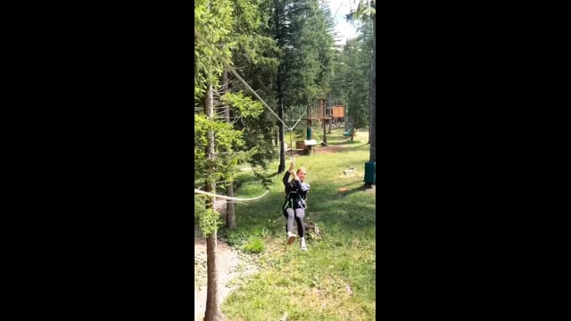 Test : Accrobranche à Champagny