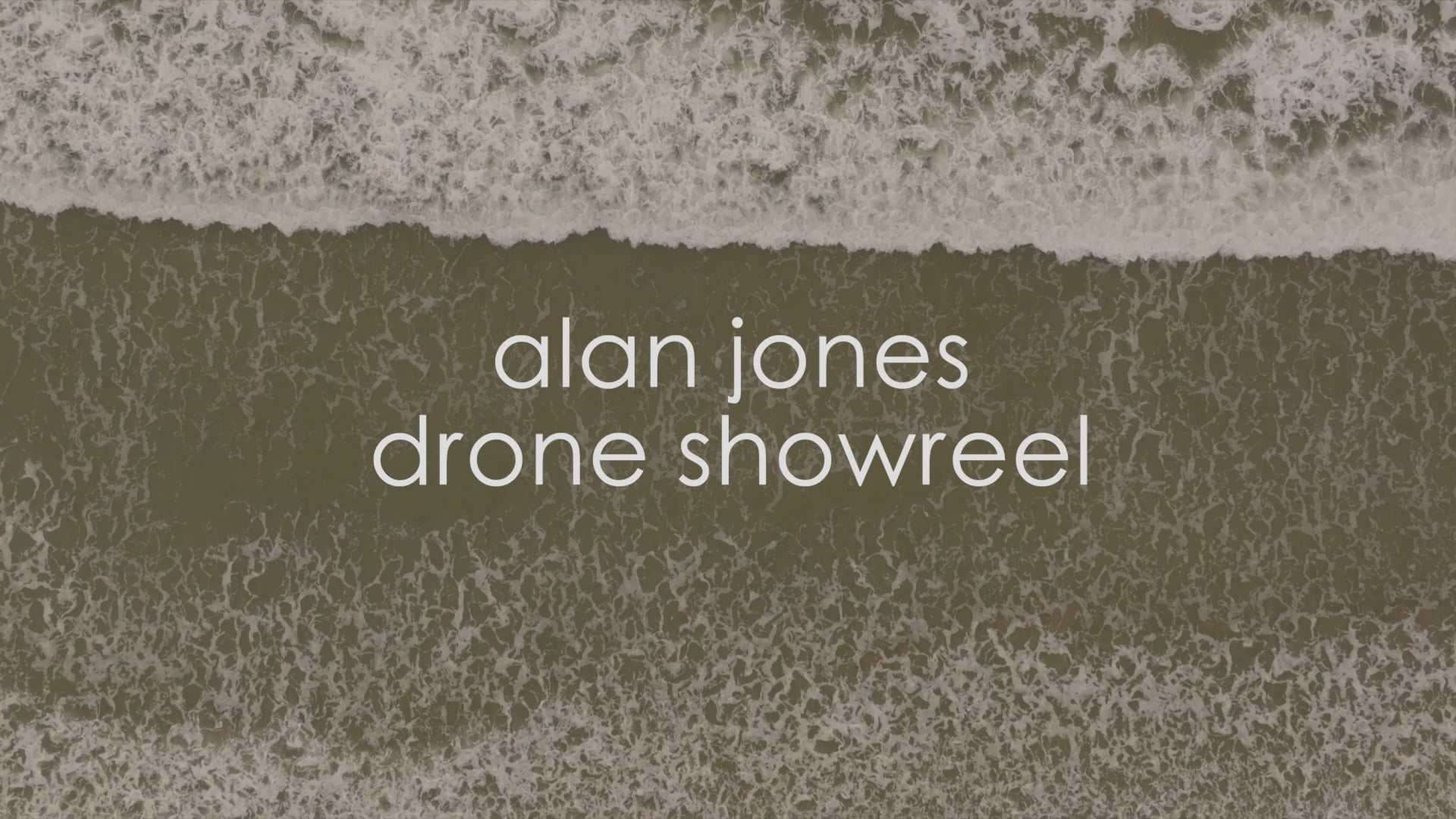 Alan Jones - drone showreel