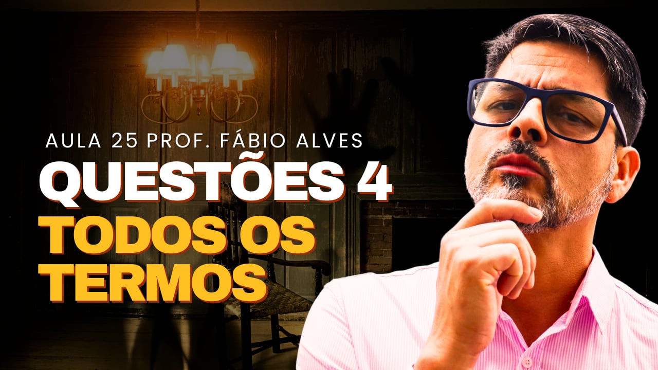 Questões de Concurso (Todos os Termos) Iv