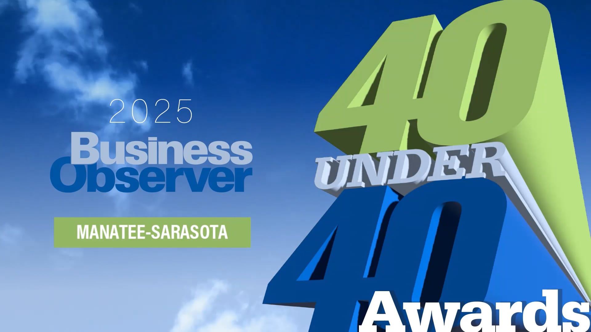 Manatee-Sarasota - 40 Under 40 (2025)