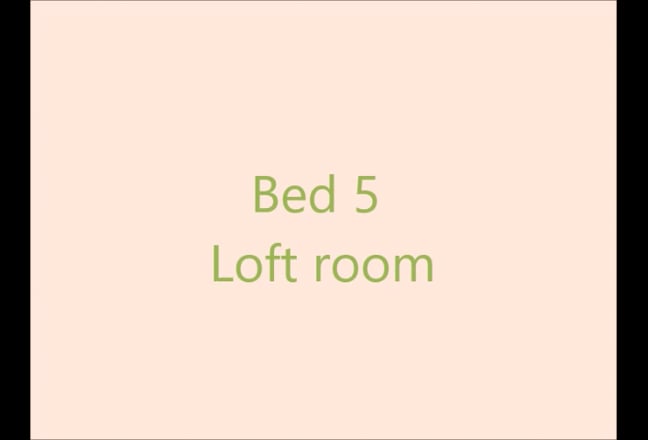 Video 1: Bed 5 loftroom at 77 St Dunstans Road