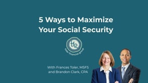 5 Strategies to Maximize Your Social Security Benefit