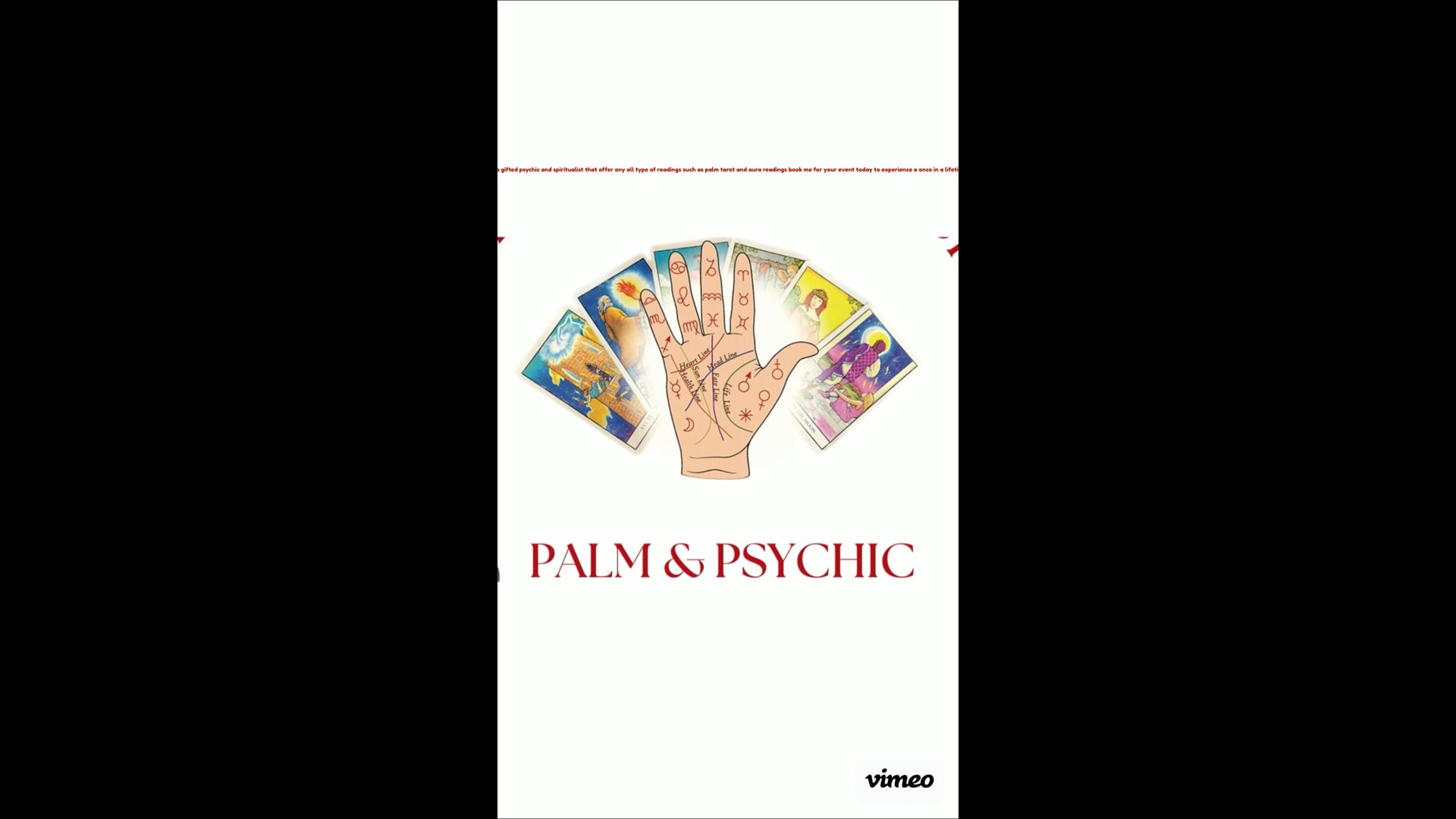 Promotional video thumbnail 1 for Readings By Raven