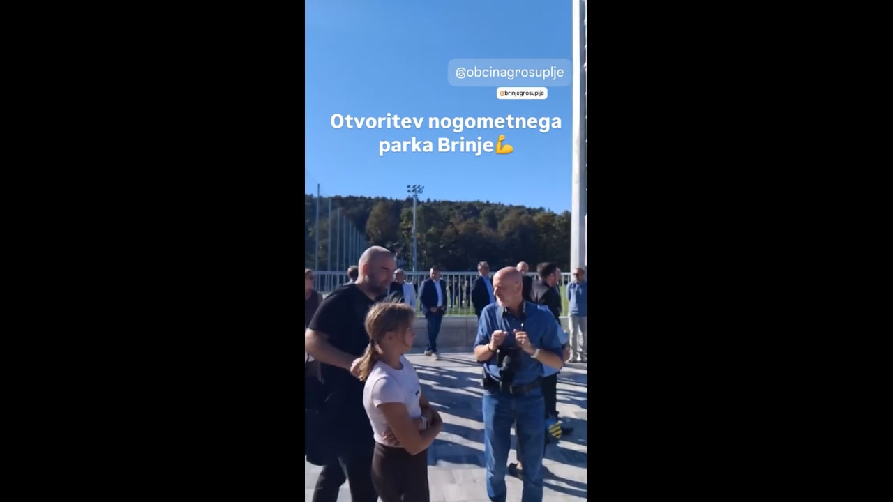 Izjemni pridobitvi v Grosupljem zaploskal tudi Čeferin