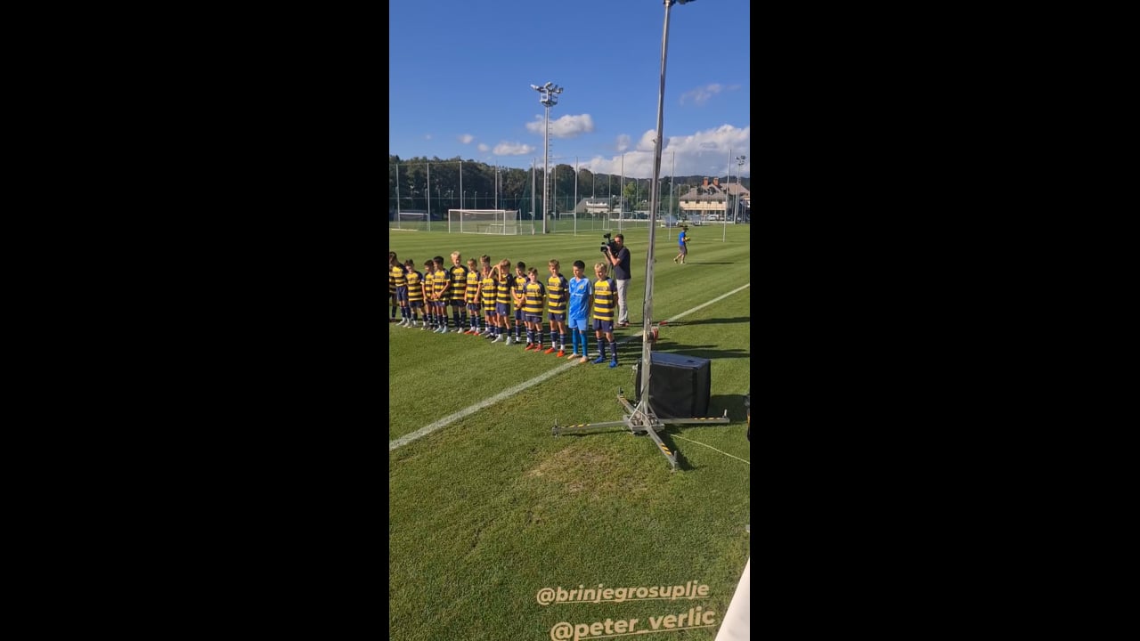 Izjemni pridobitvi v Grosupljem zaploskal tudi Čeferin