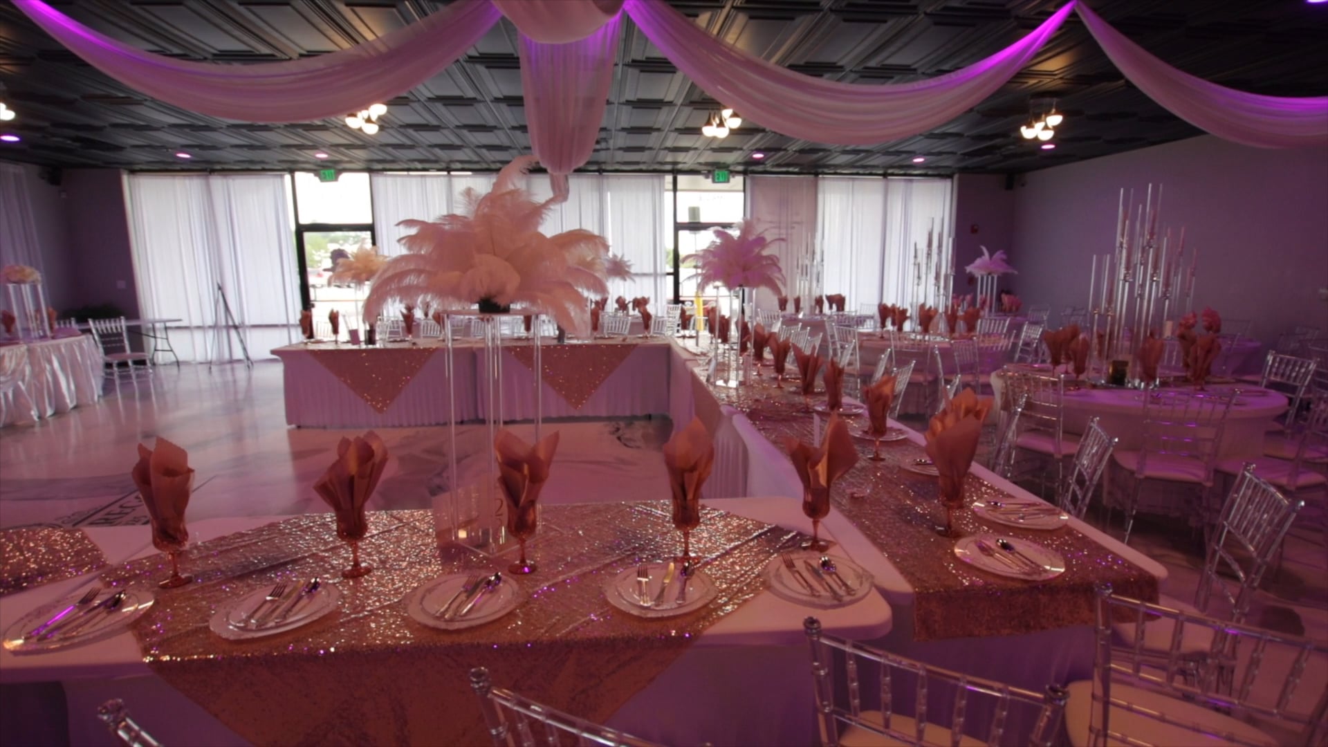 Beyond Elegance Events & Weddings Video Business Card