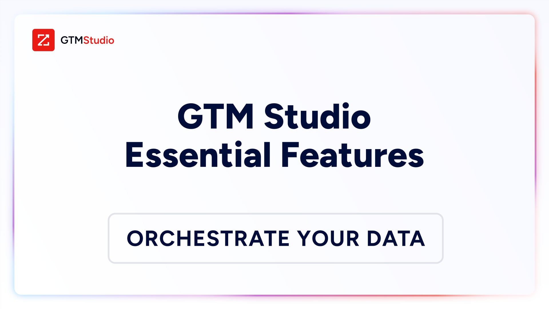 GTM Studios Essential Features | Videos & Movies on Vimeo