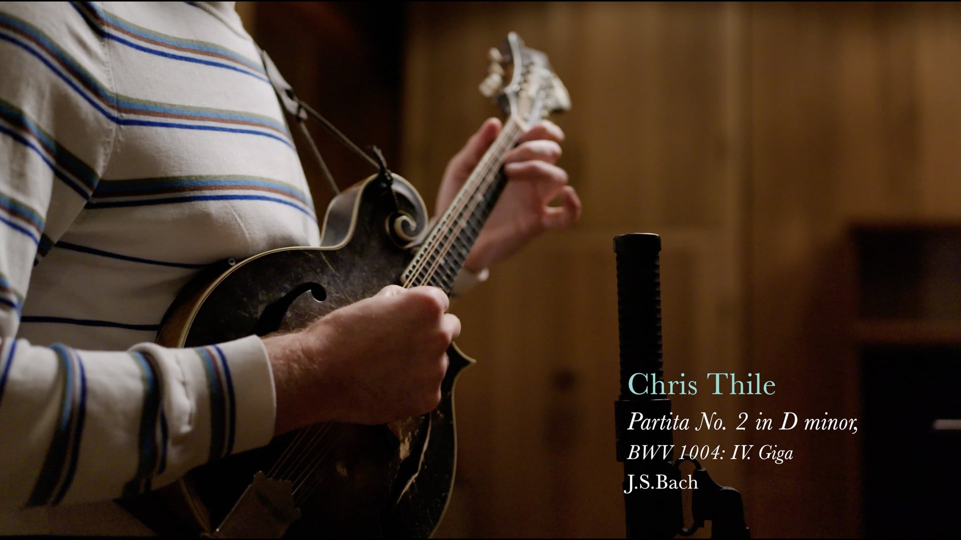 CHRIS THILE - Partita No. 2 in D minor. BWV 1004: IV. Giga by J.S.BACH