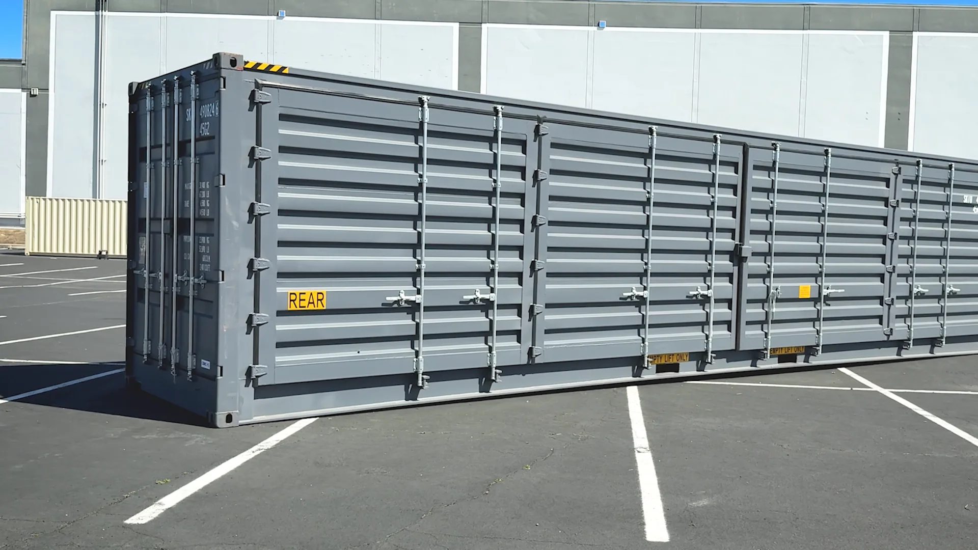 40ft high cube open side shipping containers for sale near me