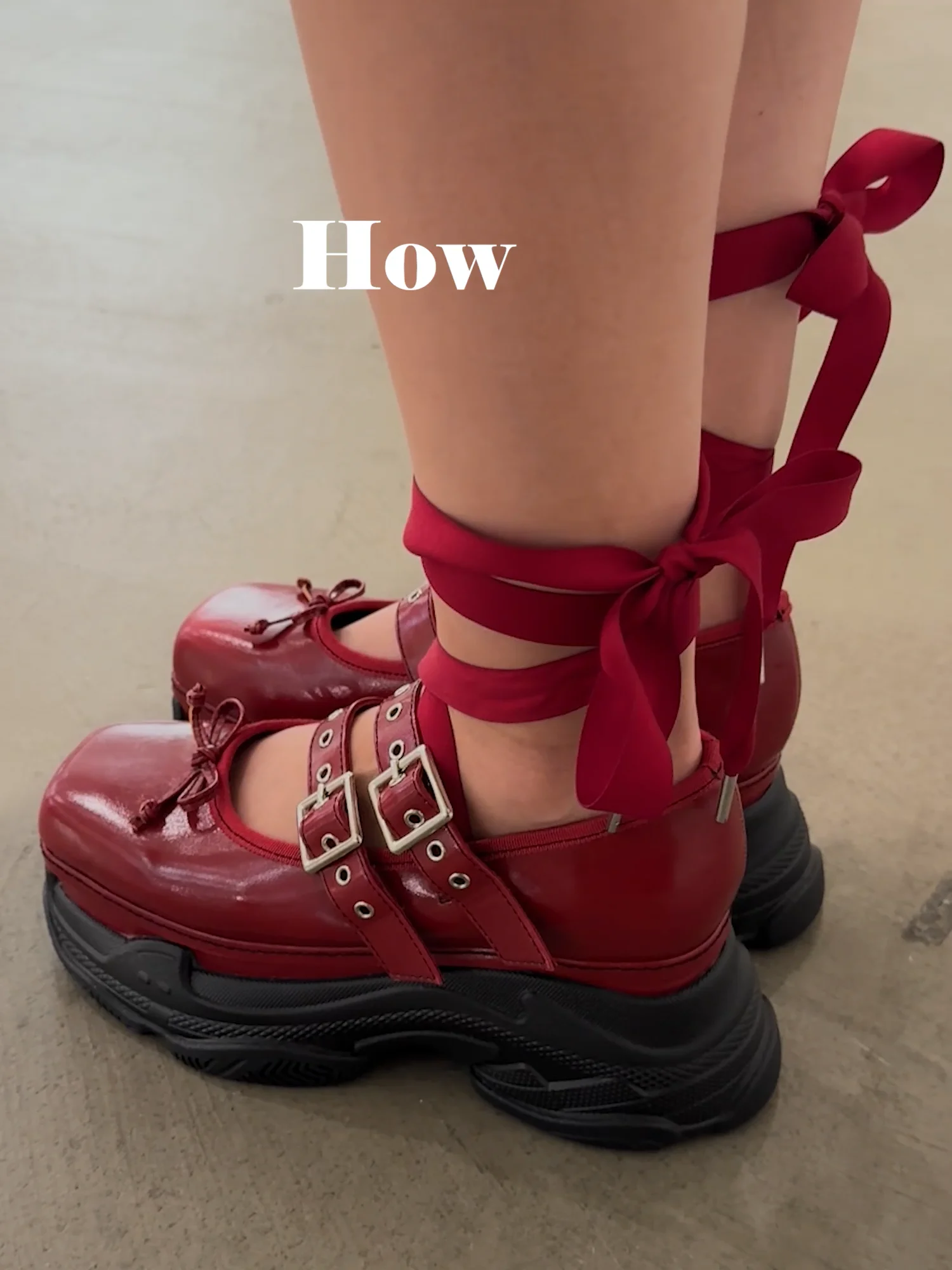 ジュエティ　バレエシューズ　レッド スニーカーソールバレエシューズ｜ジュエティ（jouetie）公式